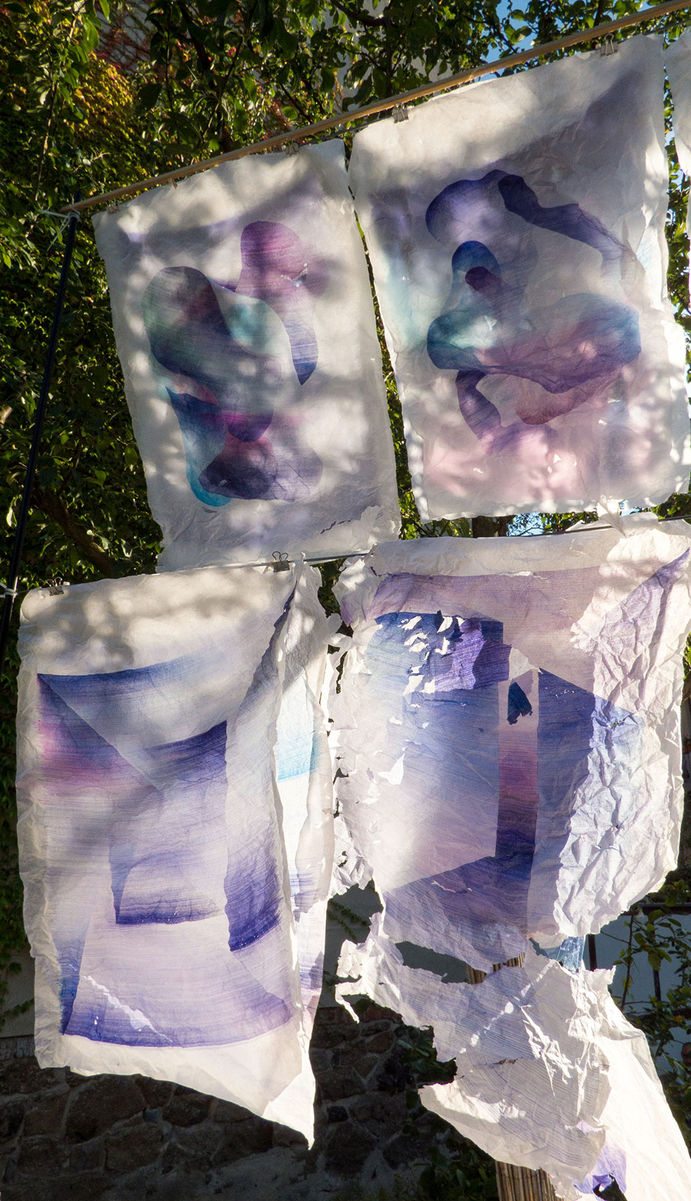 abstract ball-pointpen drawing: Nacht der Kunst Leipzig